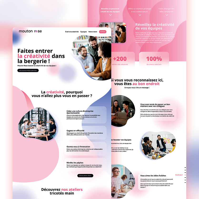 réalisation d'un site internet